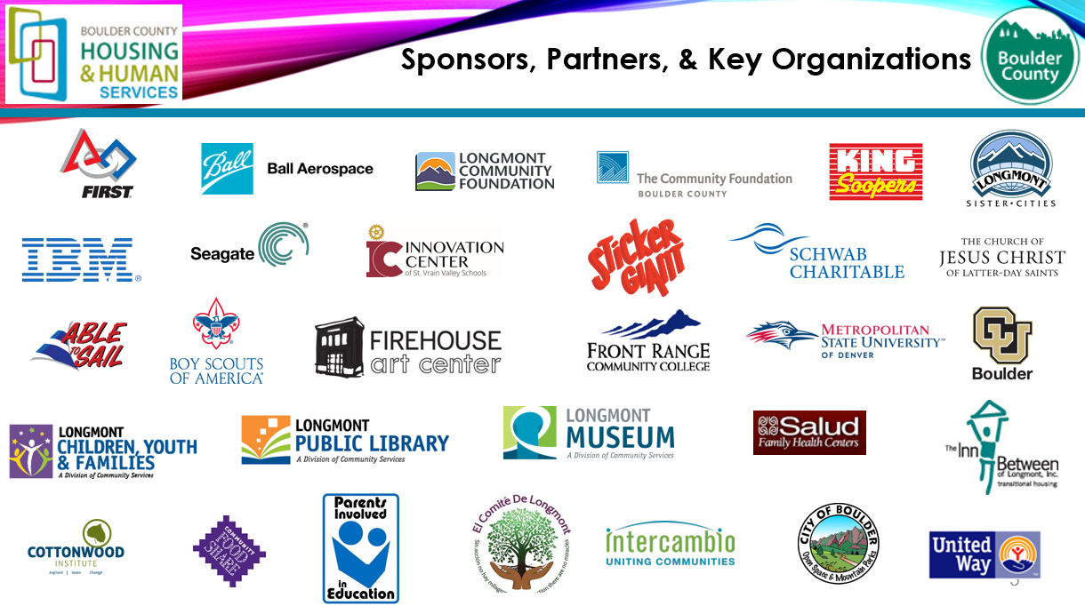Logos of Casa de la Esperanza sponsors and partners